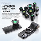 PICKOGEN 17mm Mount Phone Case for Samsung Galaxy S24 / S25 / S26 Ultra Magnetic Phone Case Cage Compatible Photographic Lens