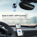 2K KAWA MINI 3 Pro Cameras for Car DVR Tiny Dash Cam 24 Parking Auto Video Recorder WiFi APP Voice Control Car dashcam Car Mobile World