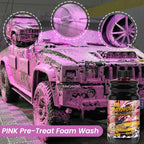 Pink Magic Foam Car Wash Shampoo Car High Concentration Sediment Pre-washed Off Wash Car Wash Soap Super Foam Cleaner X1 ﻿ CM World