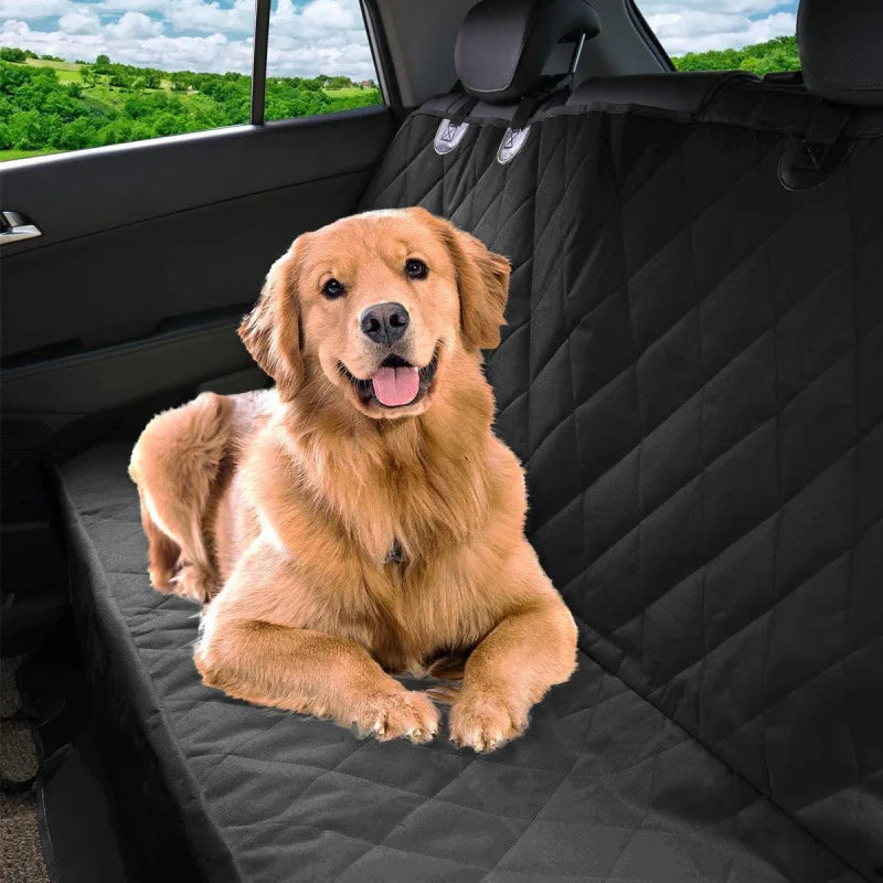Car Dog Seat Cover For Back Seat Waterproof Auto Rear Pet Seat Protector Mat Nonslip Universal Safety Carrier For Outing Dogs CM World