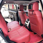 Custom Fit Car Seat Cover Full Set Specific For Land Rover Range Rover Velar Evoque Sport Discovery 3 4 5 Defender Seat Cover CM World