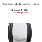 Women's PU Leather Car Interior Wheel Cover with Flashing Mesh Rhinestones for 14.5-15 Inch Car Accessories