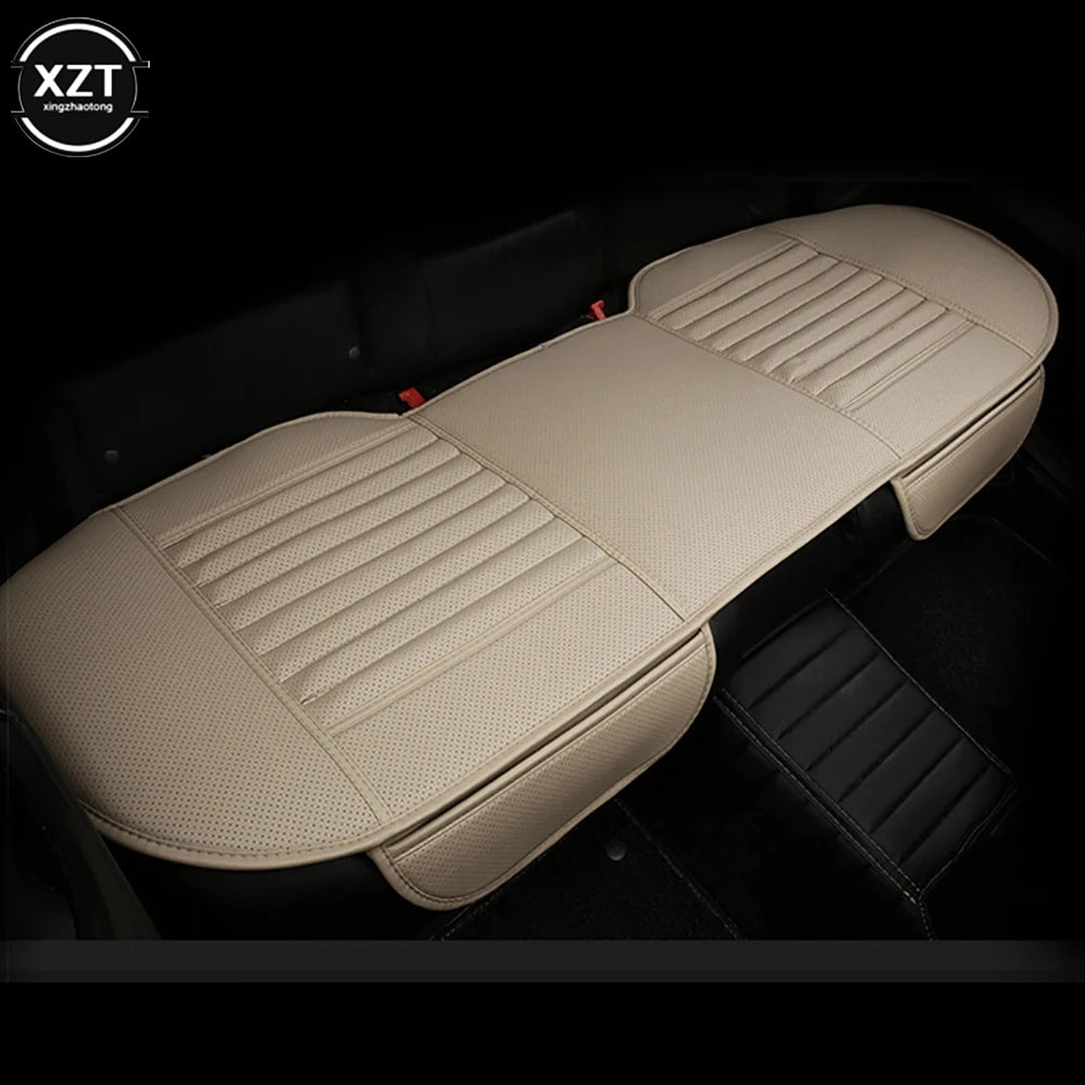NEW Front Car Seat Cover PU Leather Cars Seat Cushion Automobiles Seat Protector Universal Car Chair Pad Mat Auto Anti Slip Mat