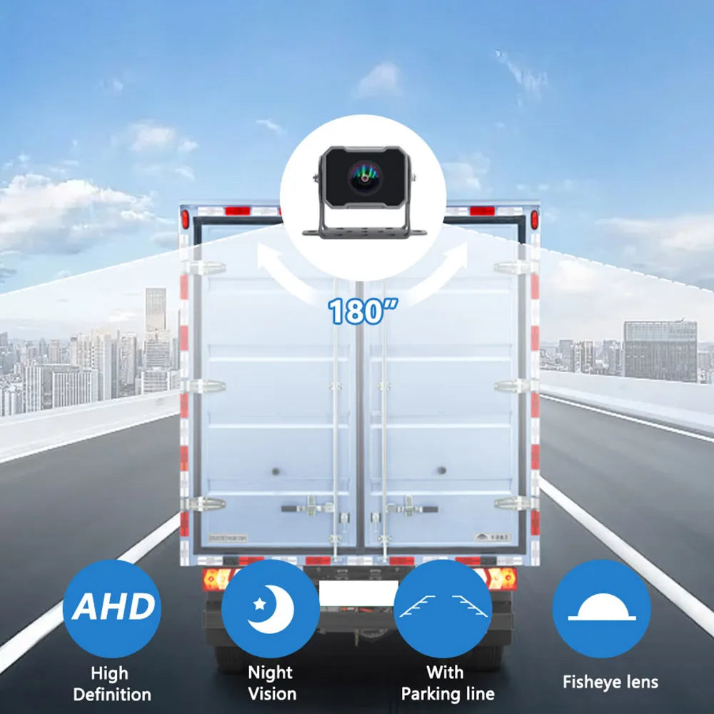 SMARTOUR CVBS Car Truck Camera CCD AHD 1080P for School Bus Trailer Pickups RV Rear View Backup Vision with 24V Infrared IR
