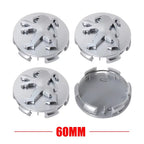 60mm Car Wheel Hub Caps Tire Center Cover Emblem Badge Auto Styling Accessories Fit Peugeot 206 207 307 308 508 2008 3008