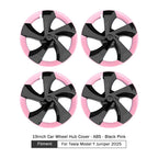 For Tesla Model Y Juniper 2025 HubCap 19 Inch Wheel Caps Auto Performance Replacement Hub Cap Full Rim Cover Accessories（4PCS） CM World
