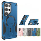 Back Cover Case for Samsung Galaxy A57 S26 Ultra S25 FE S24 Plus S 26 25 A17 A37 5G A56 A36 A16 A26 Wireless Charge Armor Cover Car Mobile World