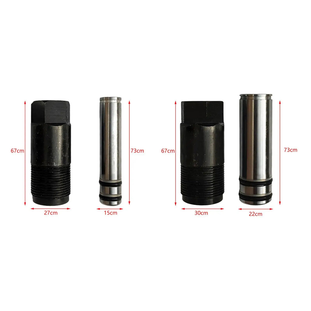 Jack Plunger Horizontal Double Pump Horizontal Jack Oil Pump Cylinder Piston Plunger Parts Multiuse for Truck Vehicle CM World