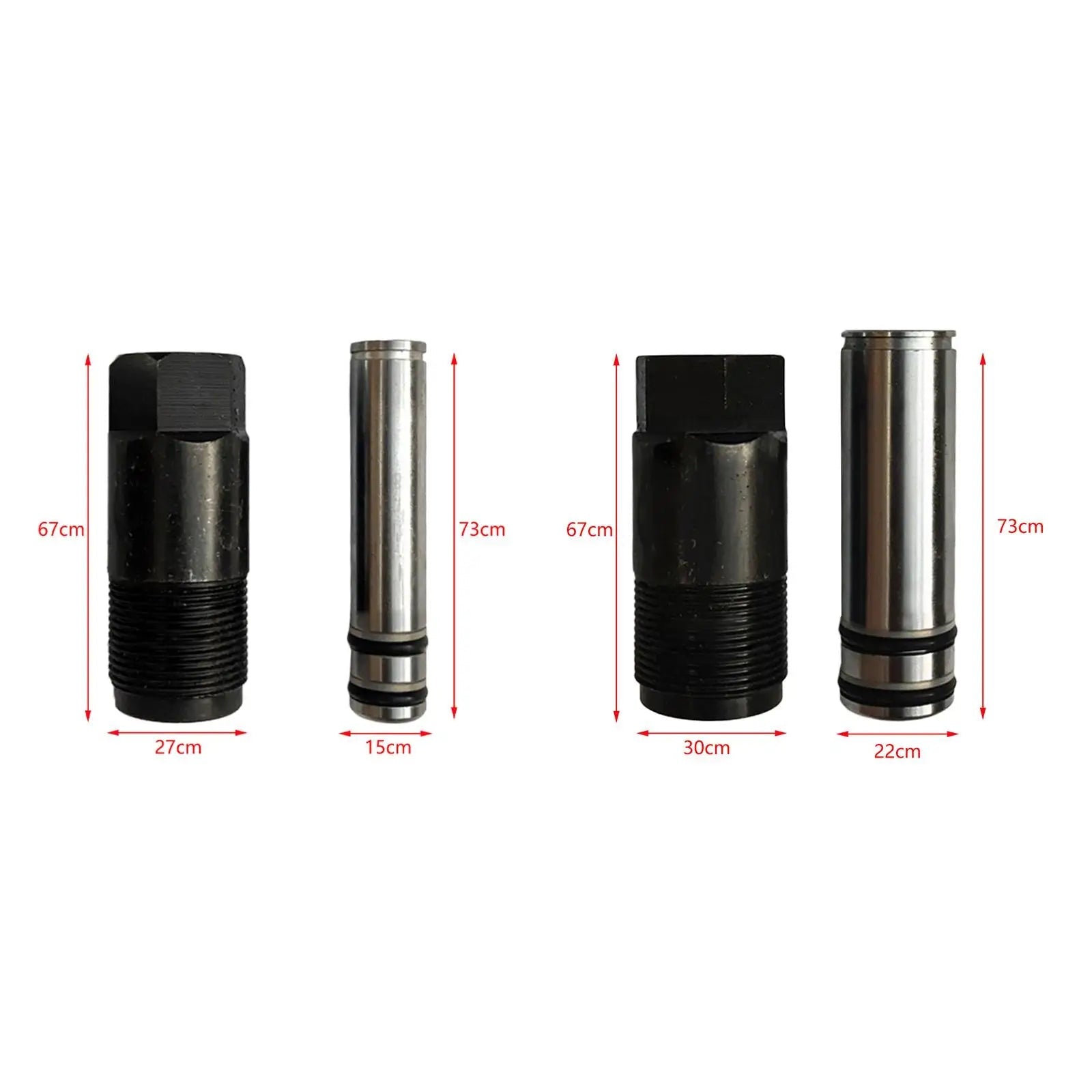 Jack Plunger Horizontal Double Pump Horizontal Jack Oil Pump Cylinder Piston Plunger Parts Multiuse for Truck Vehicle CM World