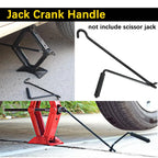 1 Pcs Car Jack Hand Crank Wheel Spanner Handle for Scissor Car Lift Universal Thickened Steel Durable Jack Wrench CM World