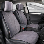 Luxury Suede Universal Car Seat Cover Seat Covers for Cars Full Set Latex Cotton Car Cushion Auto Accessories Car Seat Protector CM World