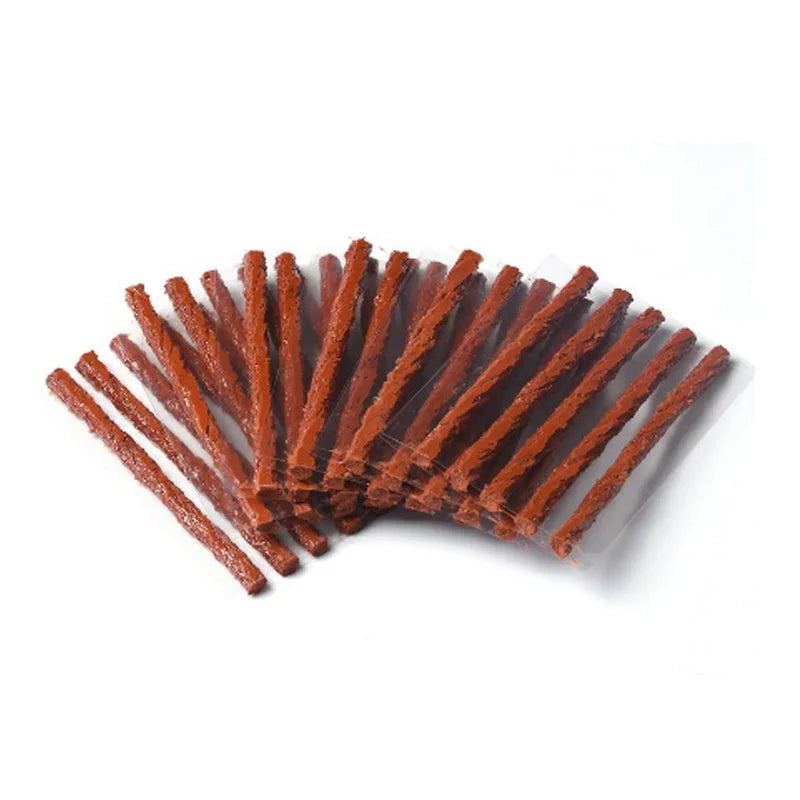 Bike Tubeless Tire Repair Kit Slug Plug Stopper Rubber Bacon Strips and Insertion Tool For Fixing Puncture Flat Road MTB Bicycle CM World