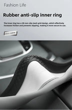 Leather Car Steering Wheel Cover Universal Steering Wheel Covers Car Accessories Interior Non-slip Steering Wheel Grip O/D Type CM World