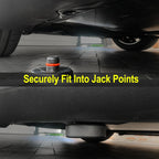 Rubber Floor Lifting Jack Pad Axle Stand Adapter Wear-resistant Support Chassis Car Tire Repair Tesla Model 3 S X Y CM World