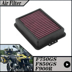 Motorcycle Washable Air Filter For BMW F750GS F850GS F900R F900XR Replaceable BM-8518 HFA7801 13728561572 Air Intake Filter CM World