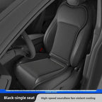 For Tesla Air Conditioning Seats Universal Car Seat Ventilation Cover Car Blowing Summer Cool Car Seat Cushion Auto Covers Car Mobile World