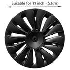 4PCS HubCap Car Replacement Performance Wheel Cap Automobile for Tesla Model Y 19 Inch Hubcap Full Cover Accesorios 2020-2024
