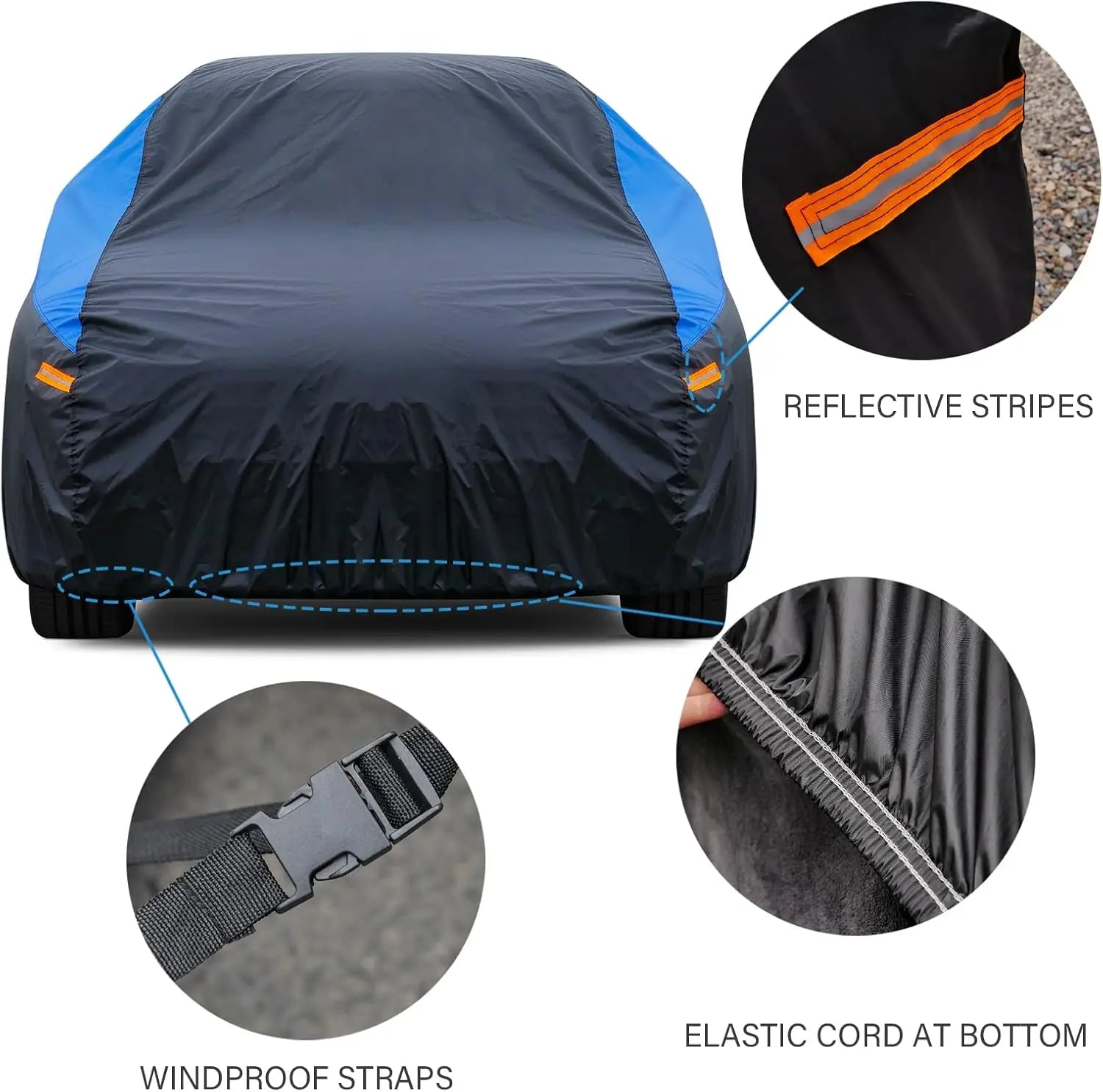 Custom Coupe Car Cover High Quality Outdoor Breathable Waterproof Sun UV Rain Dust Snow Wind Scratch-resistant Protection Cover Car Mobile World