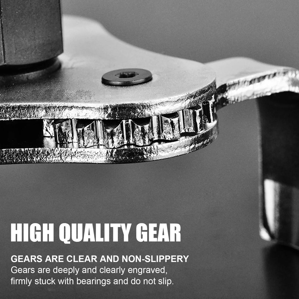Adjustable 3 Jaw Oil Filter Wrench Universal Triangle Remover Auto Motorcycle Remover  Interface Wrench Tool for Audi Bwm Benz Car Mobile World