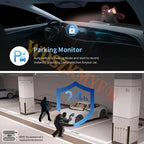 New 360 Degrees Car DVR 1080P 4Camera Video Recorder WIFI Dash Cam Front Right Left Rear View Camera 24h Parking Monitor Gift Car Mobile World