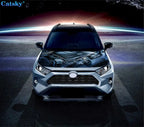 Car Hood Engine Art Car Hood Vinyl Stickers Wrap Vinyl Film Engine Cover Decals Sticker Universal Car Hood Protective Film