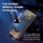 3Pcs Tempered Glass For Samsung S26 Ultra S25 S24 Plus Edge FE Screen Protector Full Protective Glass For Galaxy A57 A37 A17 A27 Car Mobile World