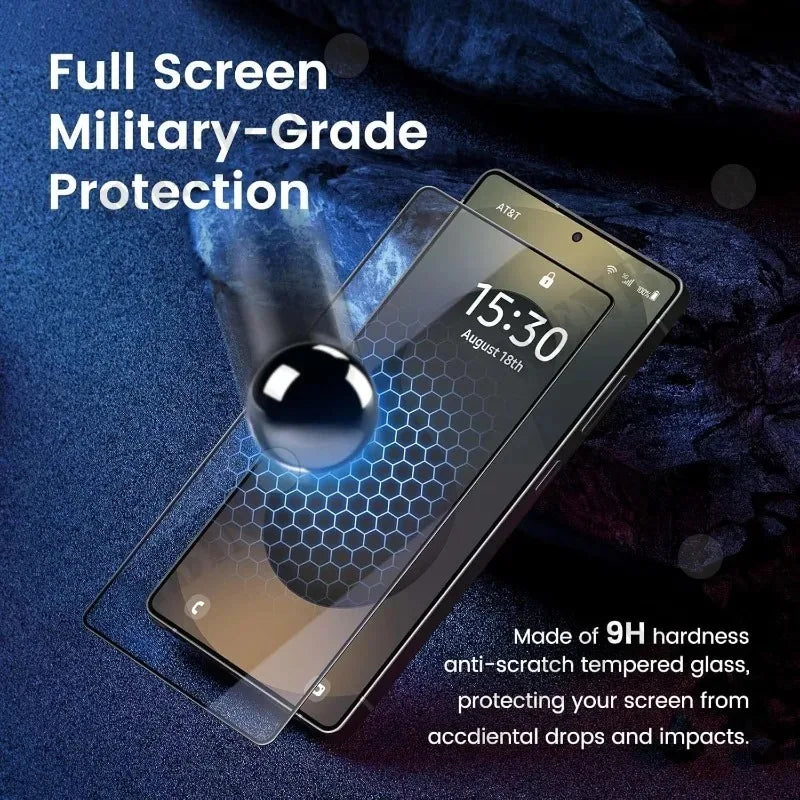 3Pcs Tempered Glass For Samsung S26 Ultra S25 S24 Plus Edge FE Screen Protector Full Protective Glass For Galaxy A57 A37 A17 A27 Car Mobile World