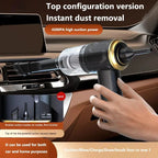 Lenovo 9500000Pa Wireless Vacuum Cleaner Dual Use For Home High Power Home Appliance With Display Screen Carpet Sofa Car Cleaner Car Mobile World