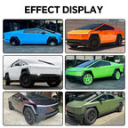 For Tesla CyberTruck 2024-2026 DIY PET Vinyl Color Change Wrap Gloss Aka Gold Color Film Protective Roll Body Color Anti-Scratch