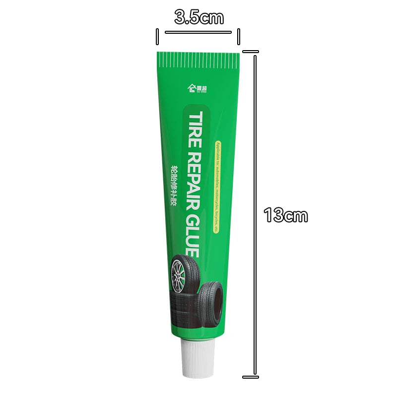 Tire Repair Glue Waterproof & High Temperature Resistant Black Sealing Waterproof And High-Temperature Resistant Repair Adhesive CM World