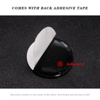 Car Wheel Center Cover Hub ST Badge Stickers 4Pcs 56mm Caps Stickers For Mustang Focus 3 Fiesta EcoSport Ranger Fusion Mondeo
