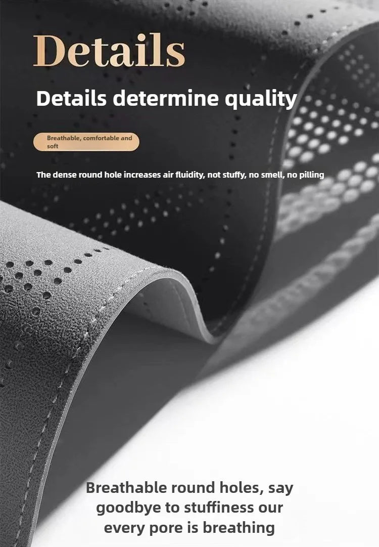 All Seasons Universal Car Seat Protector Mat Suede Car Seat Covers Full Set Auto Accessories Interior Car Seat Protector Cushion CM World