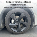 For Tesla Model Y Juniper 2025 4PCS 19 Inch Wheel Cap Automobile Performance Replacement Wheel Hubcap Full Rim Cover Accessories CM World