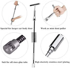 PWS Car Dent Repair Tools Puller Removal Kit Slide Hammer Reverse Hammer Tool Body Suction Cup Adhesive Blue Glue Tabs CM World