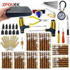 ZFOUEK Auto Tire Repair Kit Puncture Plug Tools Tyre Puncture Emergency for Universal Tire Strips Stiring Glue Repair Tool CM World