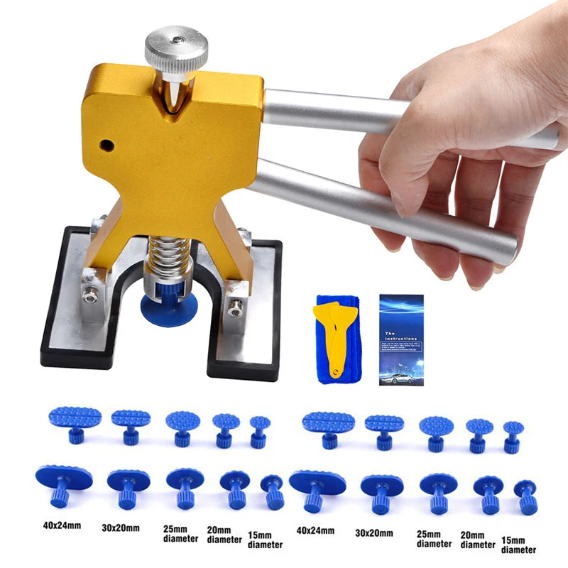 Auto Sheet Metal Dent Repair Tools Car Body Paintless Mix Size Suction Cup Puller Set Automobile Maintenance Renovate Kit Hot CM World