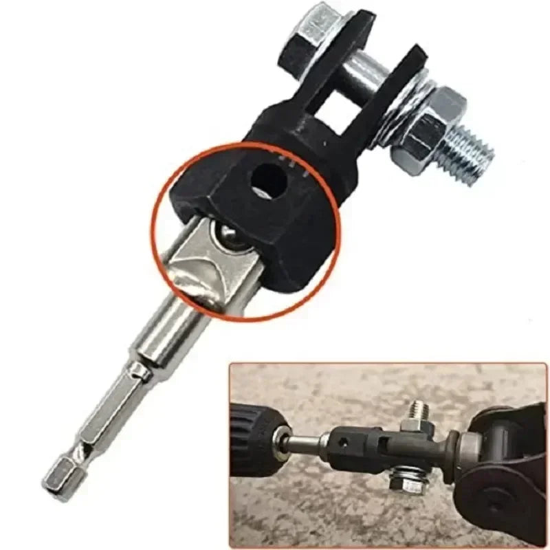 1/2 Inch Scissor Jack Adapter Chrome Vanadium Steel Ratchet Wrench Socket Truck Car Tire Change Tool CM World