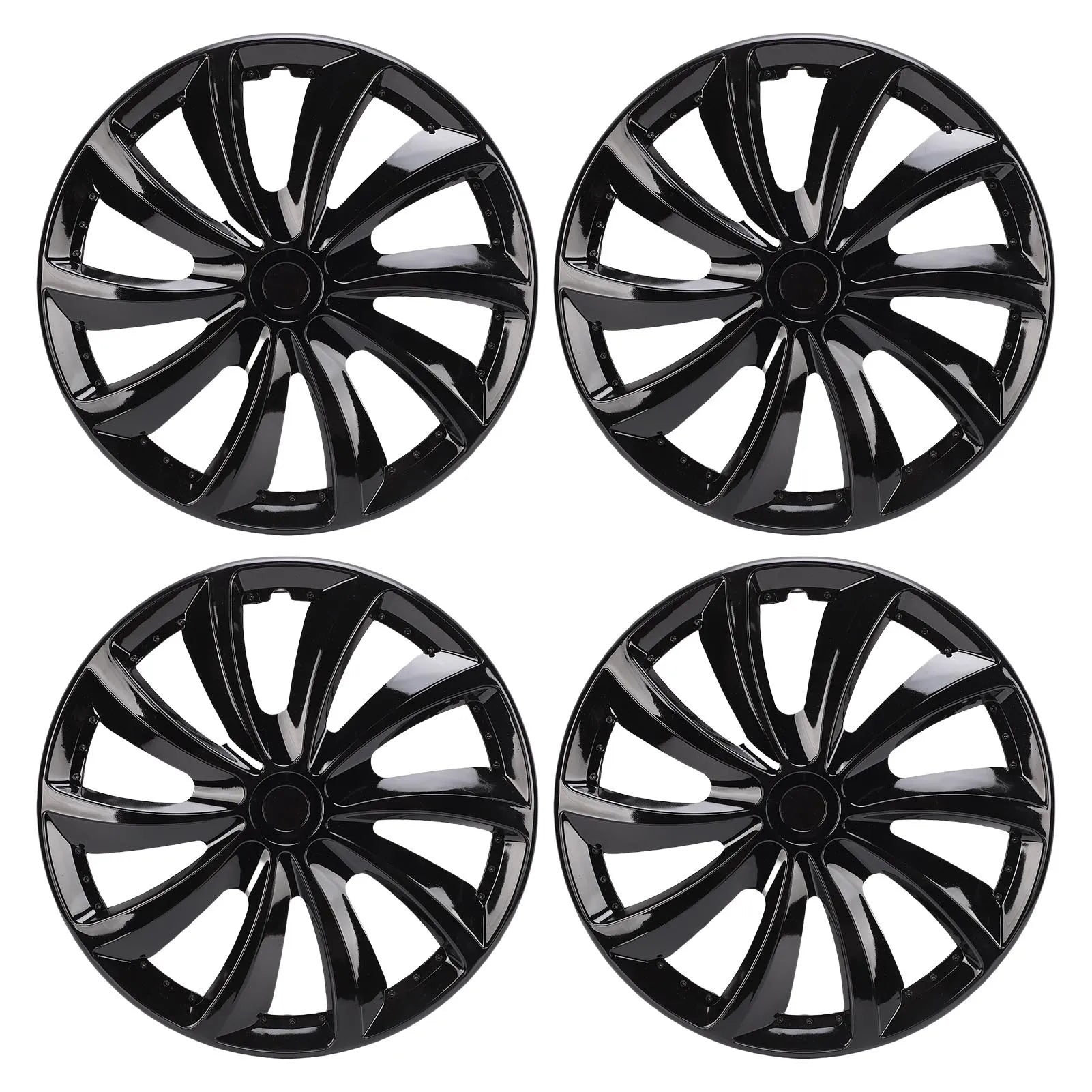4 Pcs 16 Inch Hubcaps Anti Scratch Protection Stylish Look Universal Fit R16 Wheel Rim Cover for Most Cars Truck SUV CM World