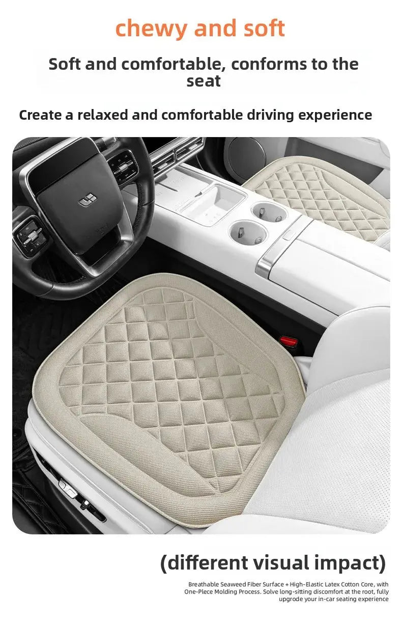 Summer Universal Car Seat Cover Cool Ice Silk Breathable Anti-Slip Covers Car Seats Protection SUV Car Ice Silk Seat Cushion Car Mobile World