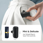 KUULAA Mini Power Bank 5000mAh PowerBank QC PD Fast Charging For iPhone 15 14 13 Batterie Externe Portable Charger For Xiaomi Mi Car Mobile World