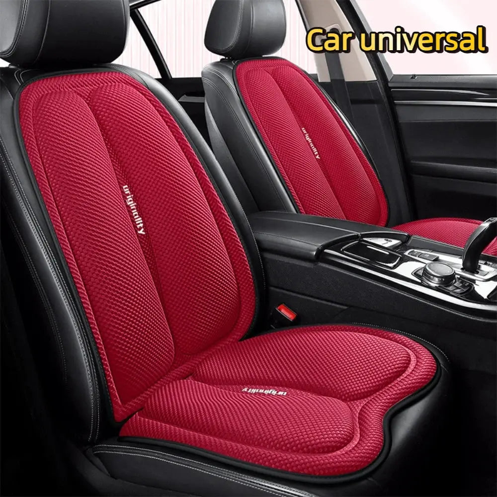 Originality Ice Silk Car Seat Cover Ventilation Air Layer Cool Seat Covers Half-wrapped Soft Full Set Seat Covers For All Cars Car Mobile World