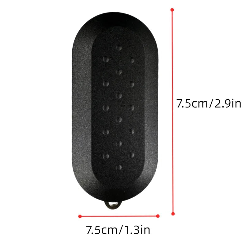 Good Quality For Fiat 500 Panda Punto Bravo 3 Buttons  Car Key Remote Control Shell Blank Case Housing Fob Keyless SIP22 Blade CM World