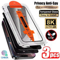 1-3PCS Unlock Privacy Easy Install Screen Protector For Samsung Galaxy S25 Ultra S25 Plus S25 Edge Anti Spy Tempered Glass Film Car Mobile World