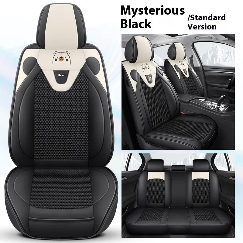 Five-seat car seat covers, cartoon series, trendy seat covers, universal seat covers, suitable for most vehicles CM World