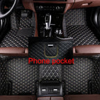 3 PCS Custom Full Coverage Car Floor Mats for Ford S-Max 2007-2016 2017-2020 5Seat 2007-2016 Everest 2015-2020 Car Accessories