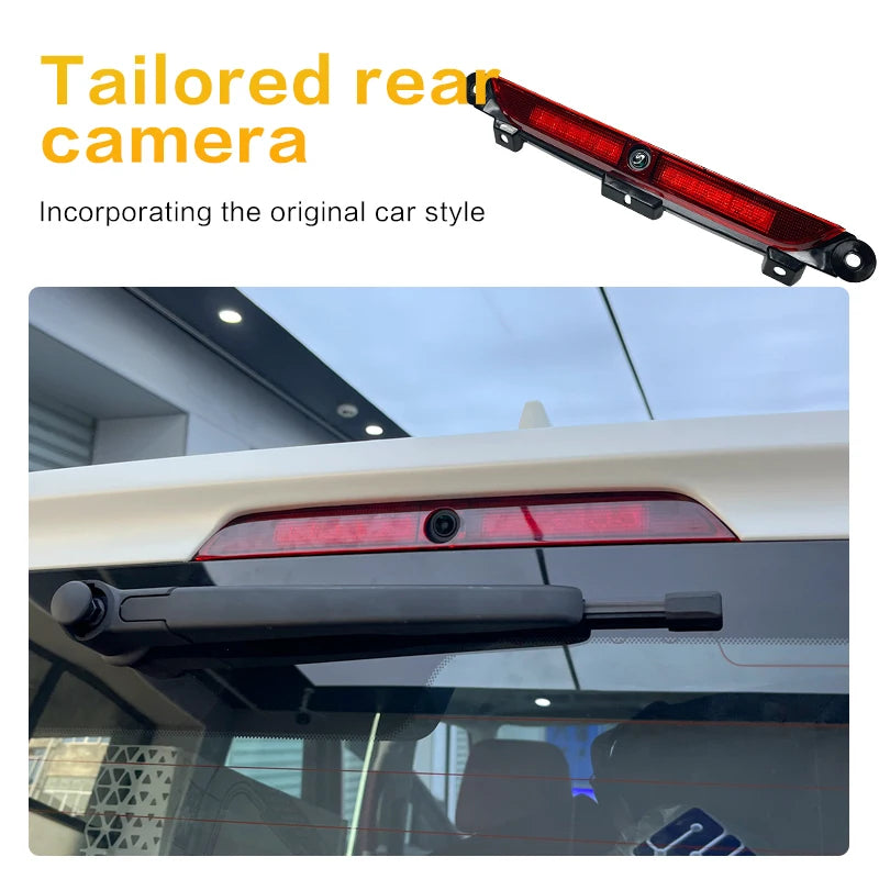 Tank 300 Model-Exclusive Streaming Media Rearview Dash Camera with Digital Signal, High-Definition Night Vision and Monitoring