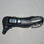 Digital tire pressure gauge, emergency lighting flashlight, car escape hammer, seat belt cutter, multi-functional self-rescue to CM World
