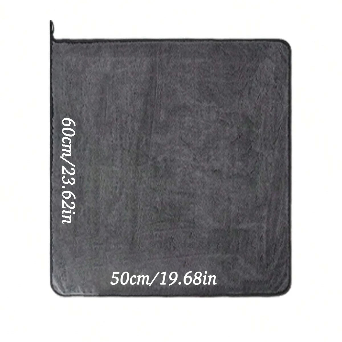 Dark gray car microfiber towel, oversized strong absorbent car wash cloth, high-efficiency cleaning wipe cloth CM World