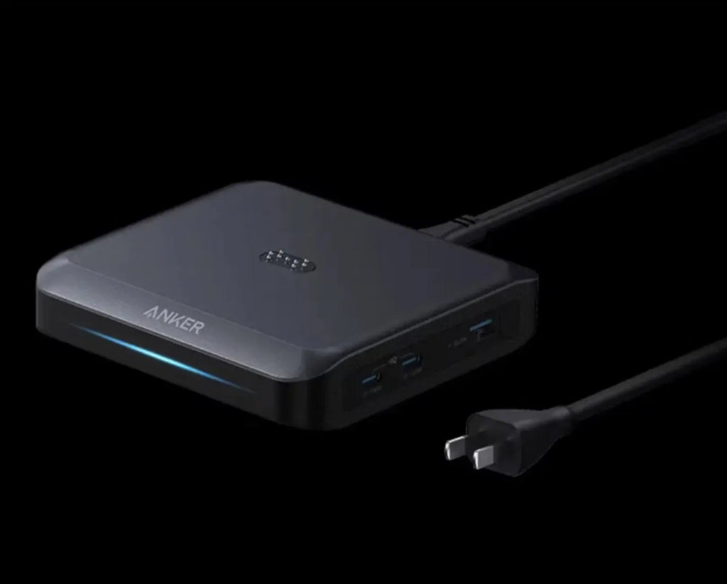 Anker Prime 150W Charger Multi-Port Magnetic Base Type-C Fast Charging for iPhone 16 15 Pro Max iPad MacBook Laptop Car Mobile World