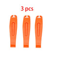 3PCS Bicycle Tire Levers Bike Repair Prying Bars for Cycling Tire Opener and Crowbar Tool Set CM World